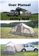 Gordigear Utility tent User Manual