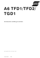 ESAB A6 TFD1 Simplified Service Manual