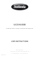Instanta InstaTap UCCH1000 User Instructions