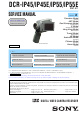 Sony DCR-IP45 Service Manual