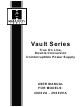 Marathon Power Vault Series User Manaul