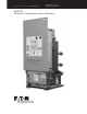 Eaton DHP VR + Series Instruction Book