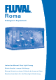 Fluval Roma Instruction Manual
