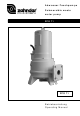 Zehnder Pumpen ZPG 71 Operating Manual