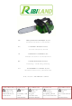 Ribiland GCS2500 User And Maintenance Manual