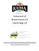 Kuma Stoves K-250 Cambridge LE Installation And Operating Instructions Manual