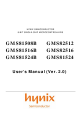 Hynix Semiconductor GMS81508B Series User Manual