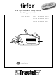 Tractel tirfor TU6P Operating And Maintenance Instruction Manual