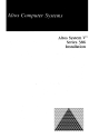 Altos Computer Systems V  386 Series Installation Manual