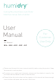 Altrason Humidry BRA Series User Manual