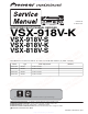 Pioneer VSX-918V-S Service Manual
