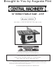 Central Machinery 45804 Assembly And Operating Information