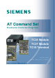 Siemens TC37 Module At Command Reference