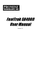 Promise Technology FastTrak SX4000 User Manual
