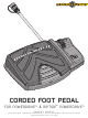 MINN KOTA CORDED FOOT PEDAL OWNER'S MANUAL Pdf Download | ManualsLib