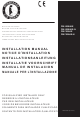 Hoshizaki FM-1000AKE-N Installation Manual