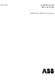 ABB NBRA-6 Series Installation And Startup Manual
