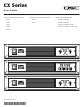 QSC CX302 User Manual