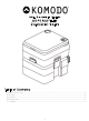 komodo KDPOR20TLTB Quick Start Manual