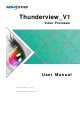 NovaStar Thunderview V1 User Manual