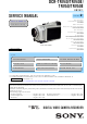 Sony DCR-TRV40 Service Manual