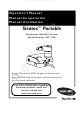 Invacare Stratos Portable IRC 1720 Operator's Manual
