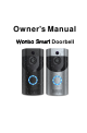 Wonbo Smart Doorbell A3 Owner's Manual