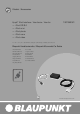 Blaupunkt 7 607 540 521 Instructions Manual