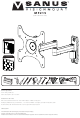 Sanus MF215 Manual