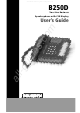 Teledex B250D User Manual