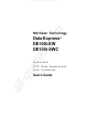 StorCase Technology Data Express DE100i-SW User Manual