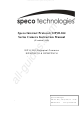 Speco Internet Protocol SIP H.264 Series Instruction Manual