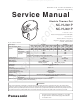 Panasonic NC-HU301P Service Manual