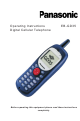 Panasonic EB-GD35 Operating Instructions Manual