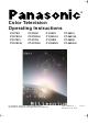 Panasonic CT-27D11 Operating Instructions Manual