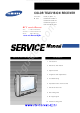 Samsung CS29A5HT8X/NWT Service Manual