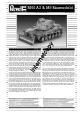 REVELL M60 A3 M9 Bulldozer Kit Assembly Manual