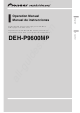 Pioneer DEH-P9600MP Operation Manual