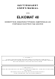 Polar therm ELKOMAT 40 User Manual