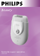 Philips Satinelle super sensitive HP6446/00 User Manual