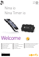 SOMFY Nina Timer io Quick Start Manual