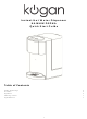 Kogan KAINHWDSPNA Quick Start Manual