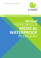 Baaske Medical e-medic Keyboard Manual