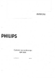 Philips GM 5605 Manual