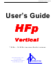 Ventenna HFp Vertical User Manual