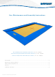 Eurotramp Ground Trampoline Adventure Outdoor Use, Maintenance And Assembly Instructions