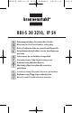 brennenstuhl BDI-S 30 3210 Directions For Use Manual