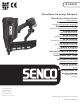 ISANTA Senco GT40FS Operating Instructions Manual