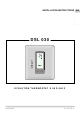 Technibel EVOLUTION THERMOSTAT K 60 D 040 Z Installation Instructions