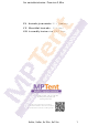 MPTent 5m Series Installation And User Manual